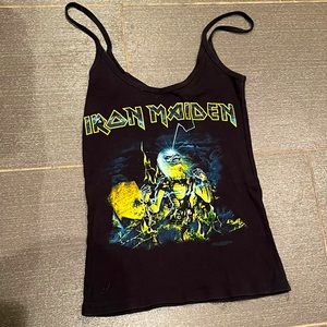 Vintage Iron Maiden tank - size small